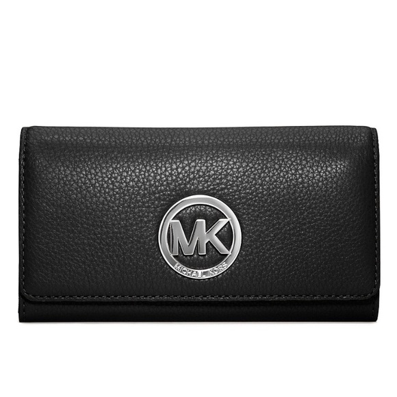 Michael Kors Handbags - Michael Kors Black Fulton Carryall Wallet